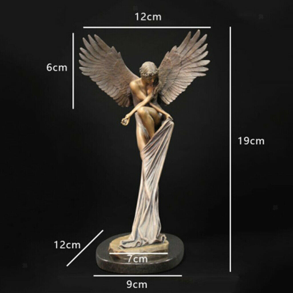 Redemption Angel Statue Photo Props Living Room Church Decorative Ornaments