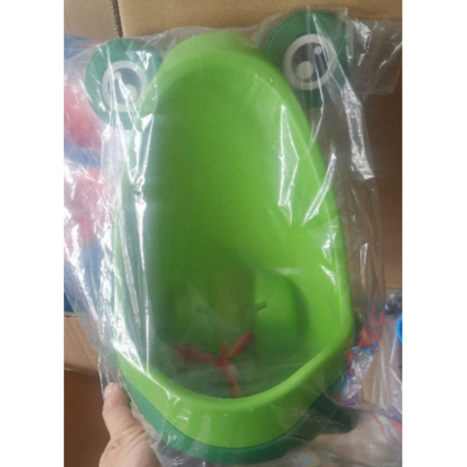 Cute Potty Trainer Urinal for Baby Toddler Bathroom Accs Green Easy to Clean