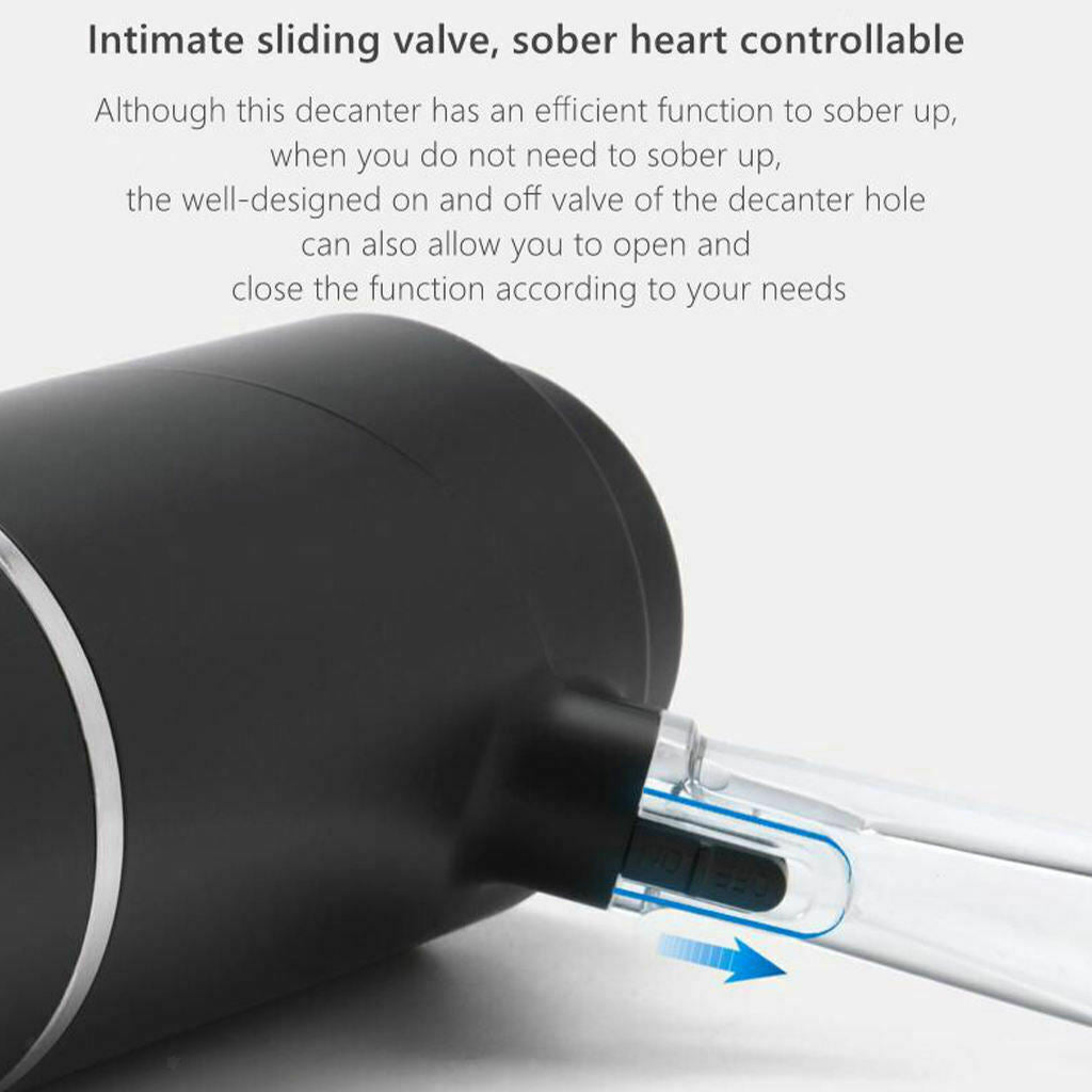 Electric Wine Aerator Pourer Smart Accelerated Oxidation for Red White Wine