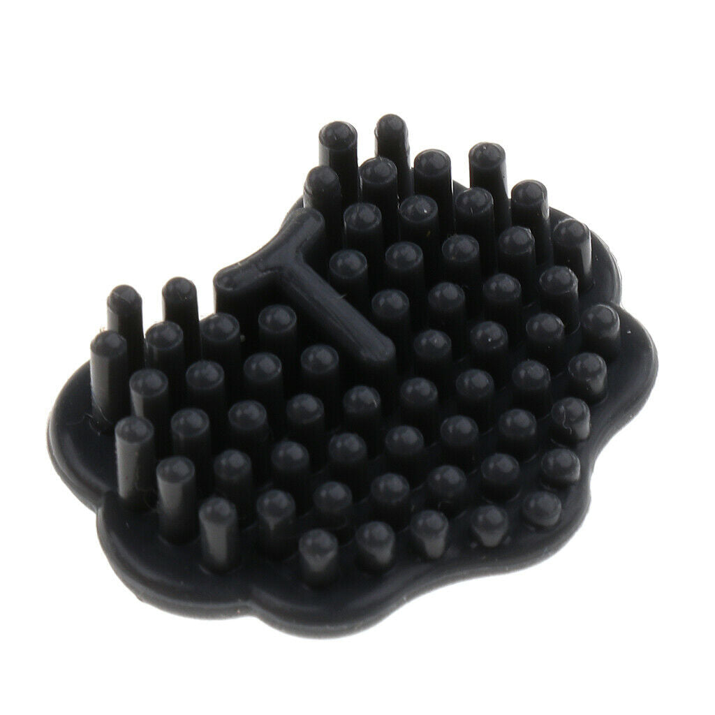 2 Pieces Chinese Erhu Noise Reducer Pad Sound Filter Filencer Pads Black