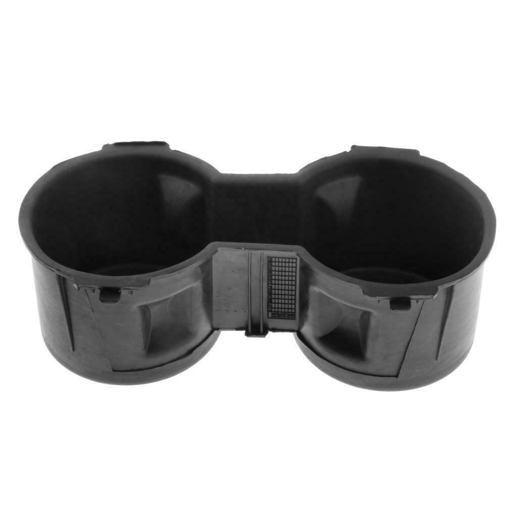 Rubber Cup Holder Insert fits Ford F-150 F-250 F-350 Black Easy Installation