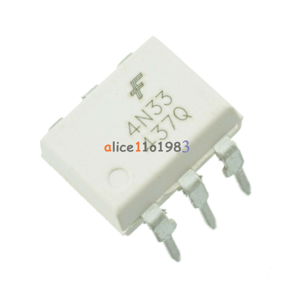 10PCS IC 4N33 FSC DIP6 PHOTO TRANSISTOR