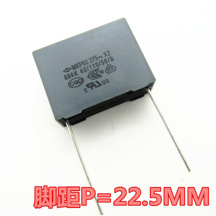 5pcs MKP62 X2 275VAC 684K 0.68UF 684 Polypropylene Film Capacitor P=22.5mm