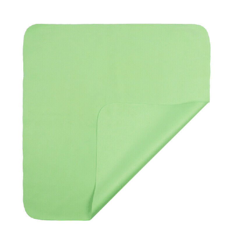 1X(5Pcs Soft Chamois Glasses Cleaner Eyeglasses Fine Fiber Clean Cloth for Len2)