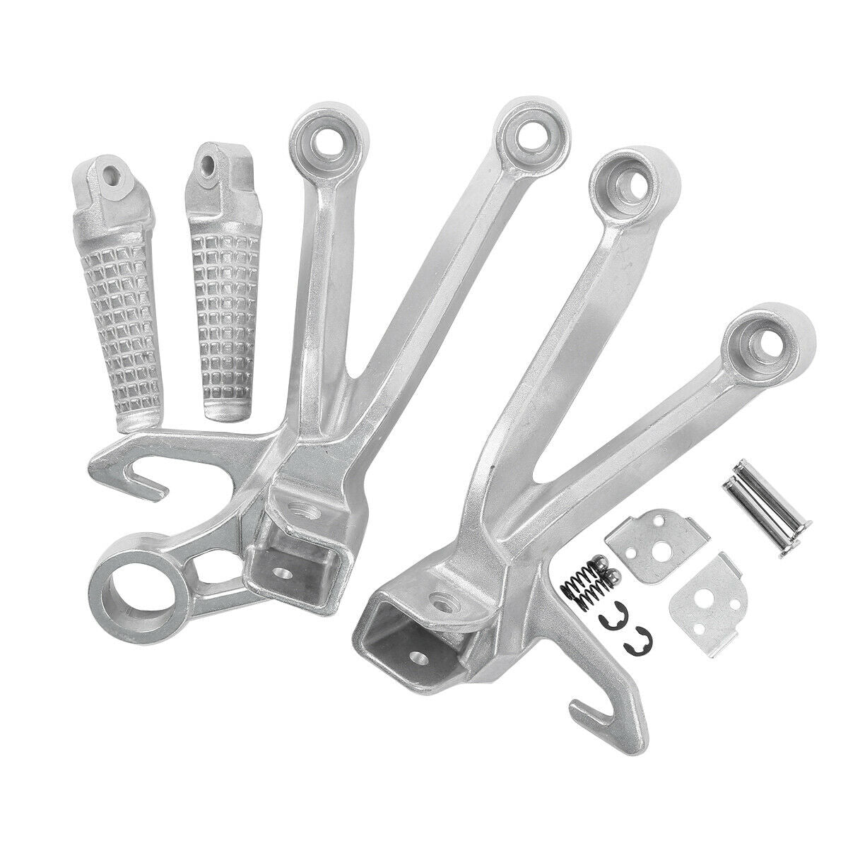 Aluminum Rear Footrest Foot Pegs Bracket Fit For Suzuki GSXR1000 2003-2004