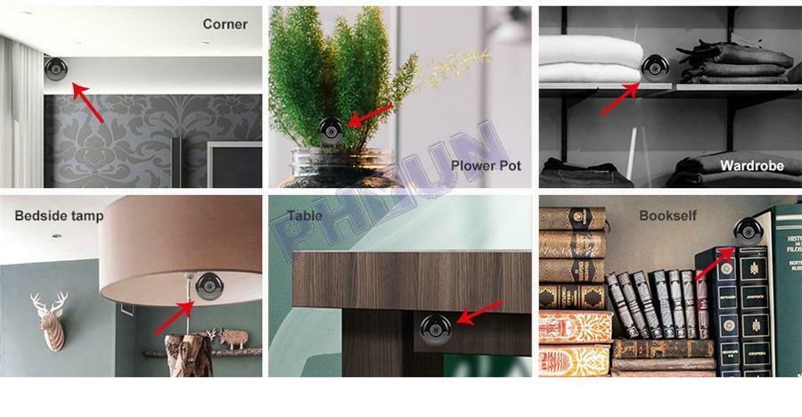 1080P Wireless WIFI IP HD Camera Smart Home Security Camera Remote Monitoring