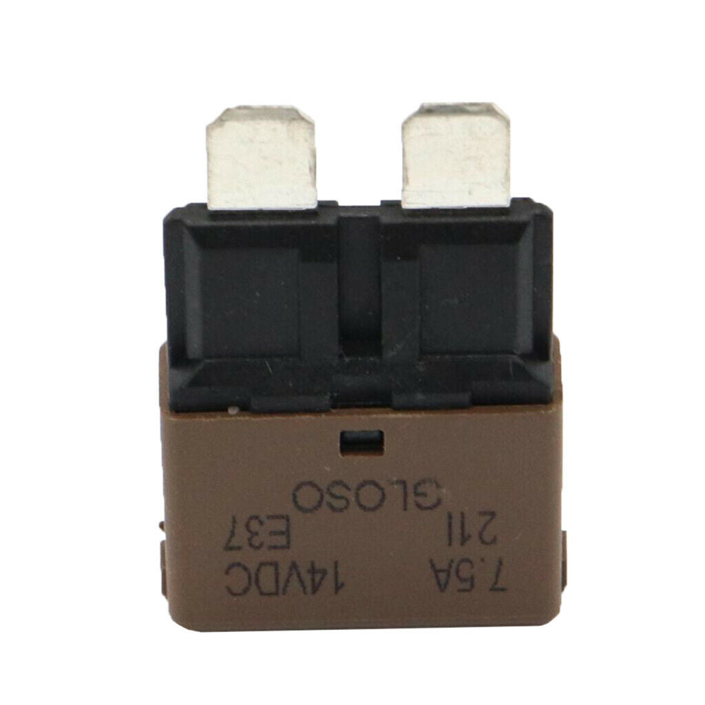 Car Automatic Universal Resettable Circuit Breaker  Fuse 12V/24V 7.5A