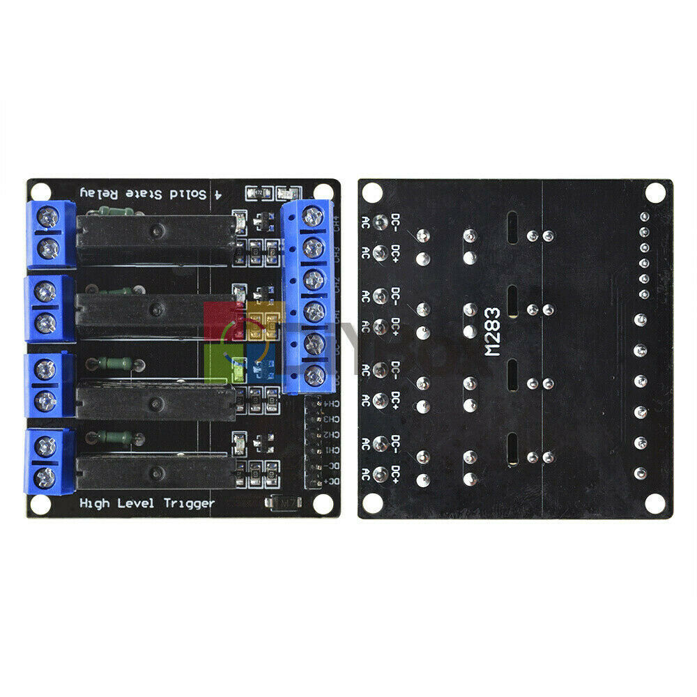 DC 5V 4 Channel OMRON SSR G3MB-202P Solid State Relay Module For Arduino