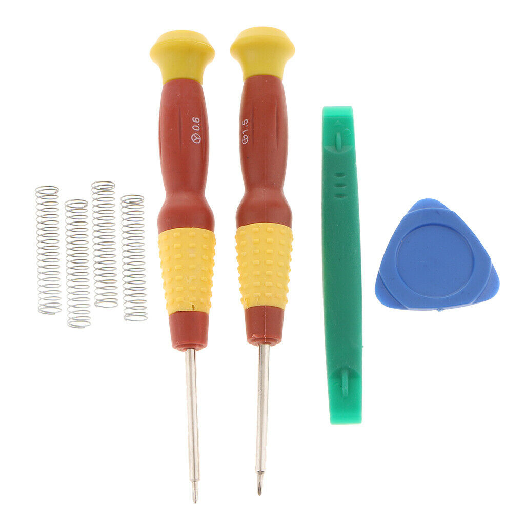 Pack of 4 Springs for Switch  LR ZL ZR Button + Screwdriver