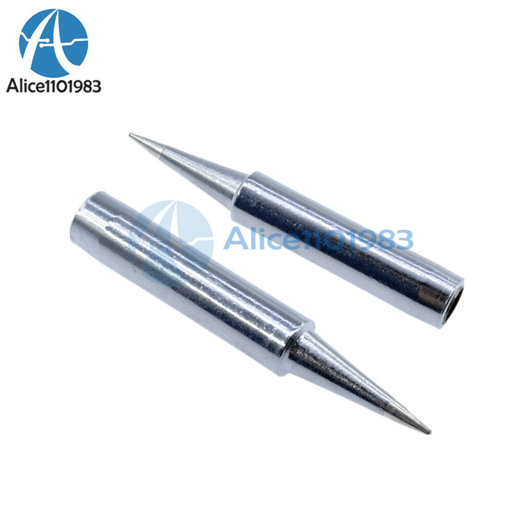 10PCS Replace Soldering Leader-Free Solder Iron Tip For Hakko 936 900M-T-0.8D