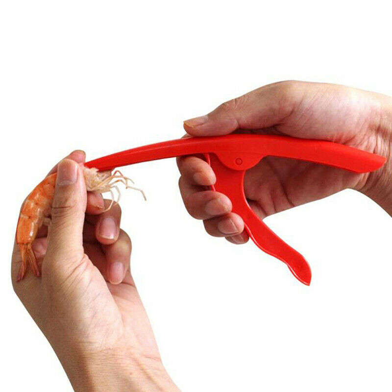 Plastic Quick Shrimp Peelers Deveiners Peel Prawn Seafood Tools Kitchen GadY1