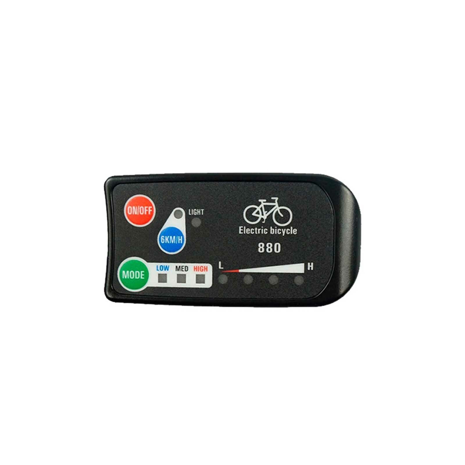 1PC Electric Bicycle Display 24V 36V 48V Ebike Ligent Control Panel Lcd Display