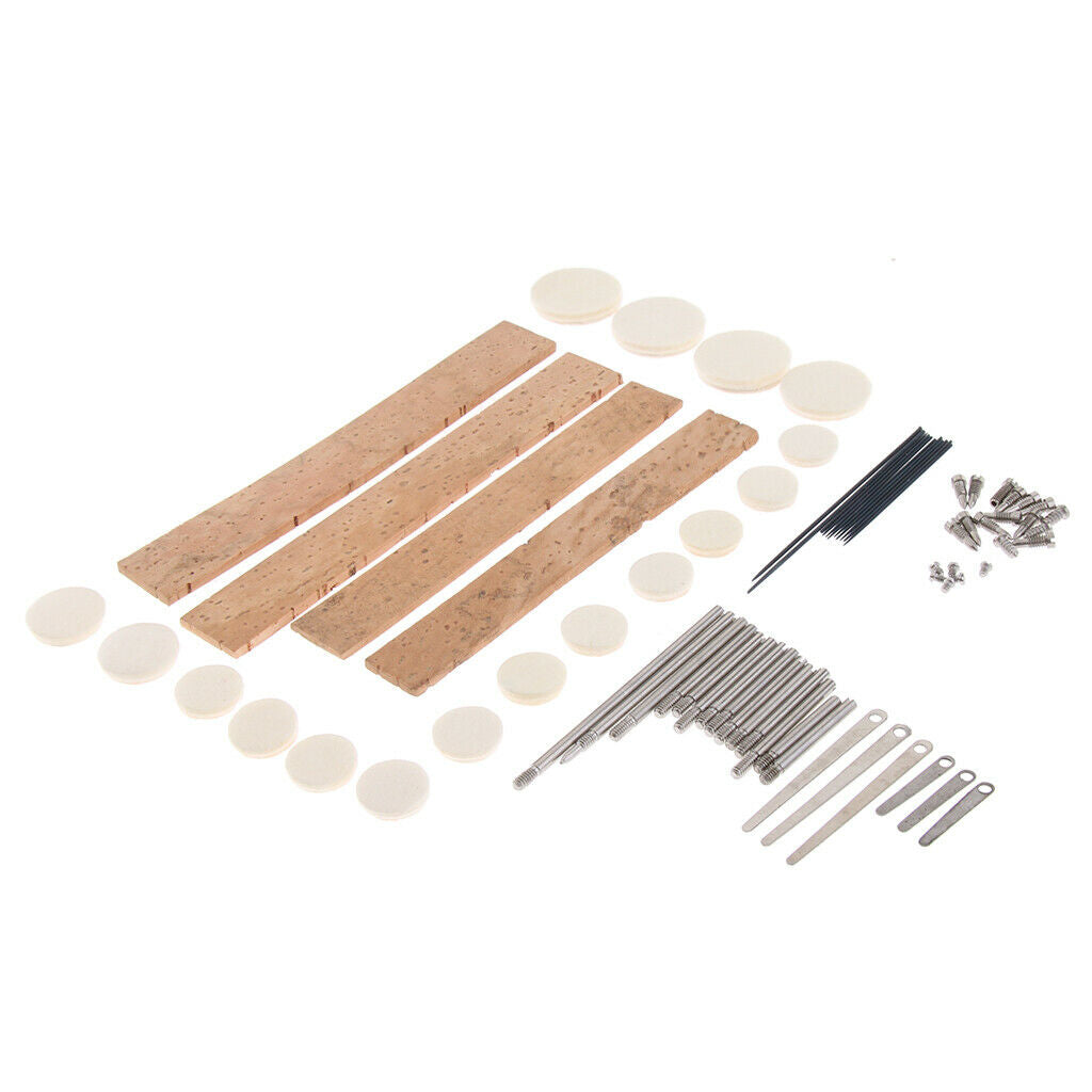 Clarinet Repair Tools Replacement Kit Set Including Clarinet Springs Rolls