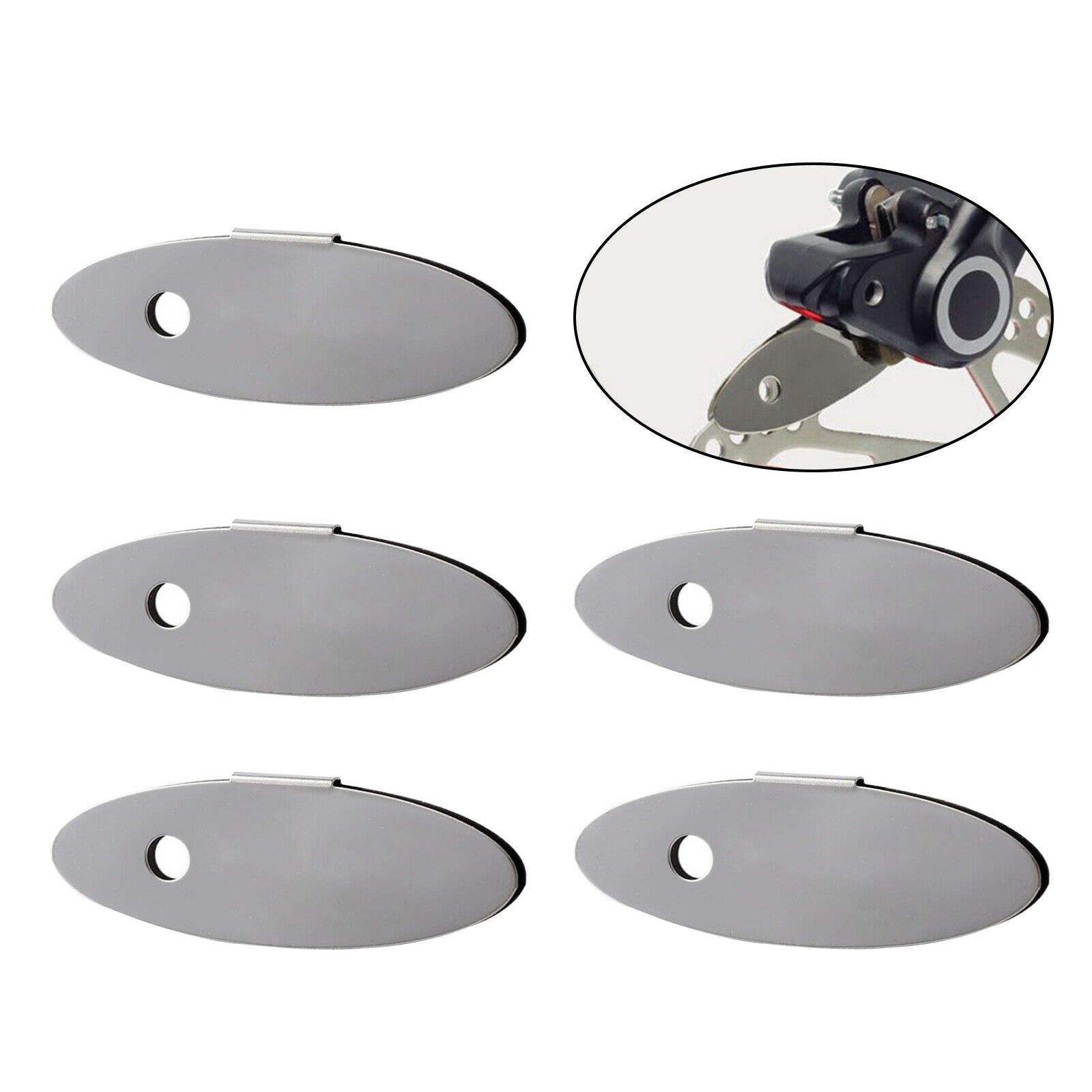 5Pack MTB Disc Brake Pad Adjusting Tool Adjust Spacer Bike Parts Acce Oval