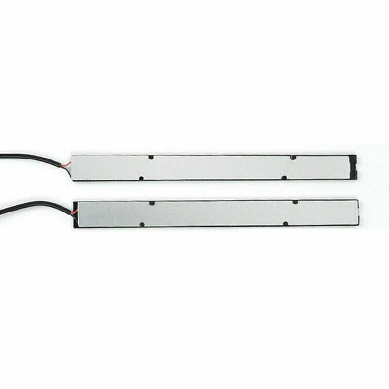 2x Waterproof 17cm Bright Green Boat Marine Grade Large 12 V LED Courtesy Lights