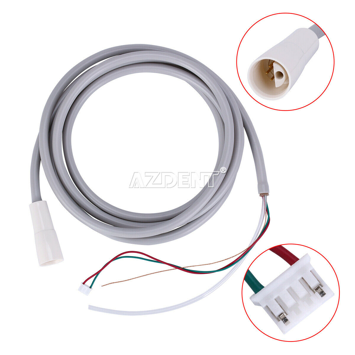 5X Dental Detachable Cable Tubing Tube Hose f SATELEC DTE Ultrasonic Scaler Auto