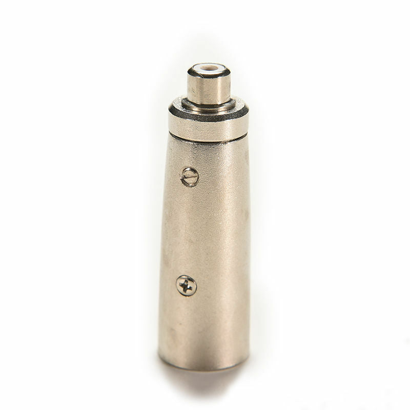 3P XLR Plug Male to RCA Female Jack Adapter Metal Connector Microphone Am.l8