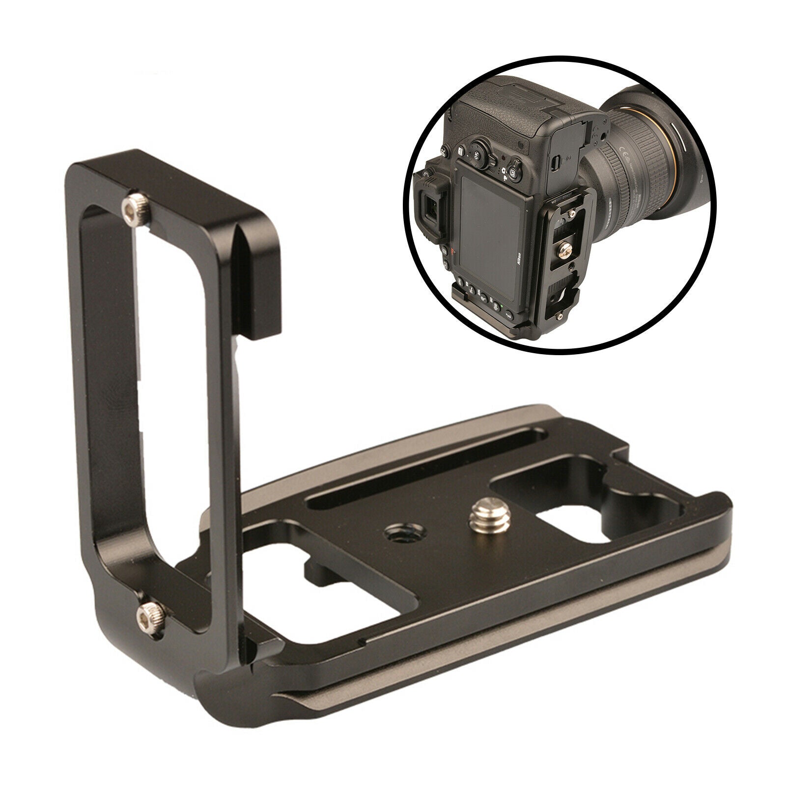 Durable Vertical Plate L Bracket Holder for Nikon D750 Camera Spare Parts