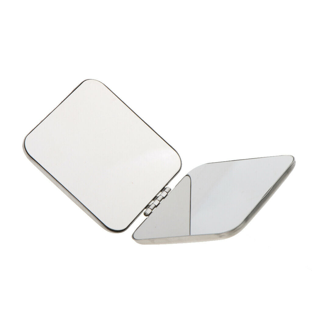 High Quality Handbag Pocket Square Compact Cosmetic Folding Makeup Mirror
