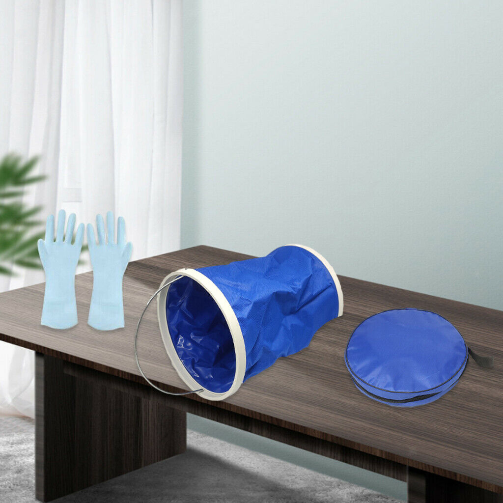 3Gallon Collapsible Bucket Portable Water Storage Container Outdoor Camping