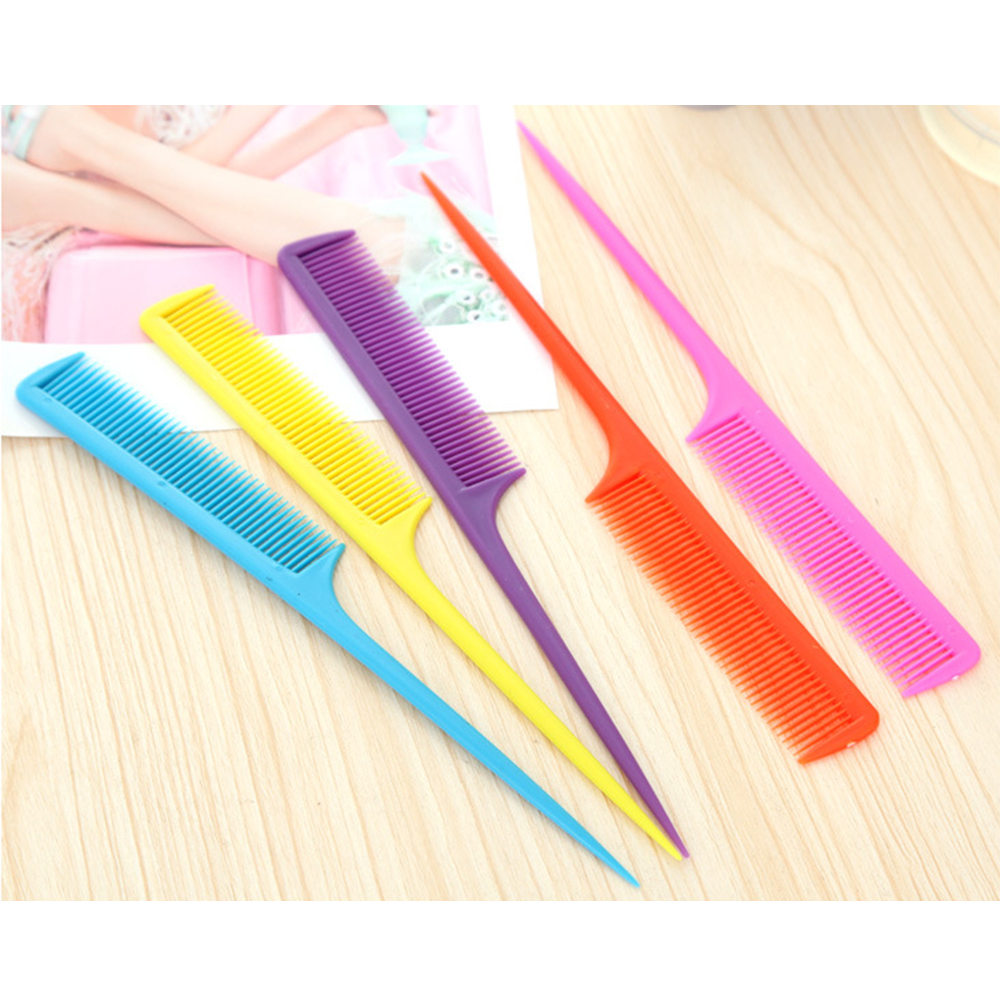2PC Hairdressing Hair Brush Anti-static Travel Pocket Hair Comb Styling Tool ~~