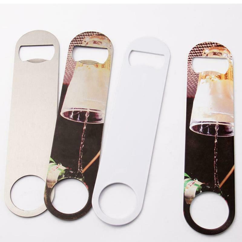Sublimation Blank Stainless Steel Bottle Opener Heat Transfer Print Bottle Opene