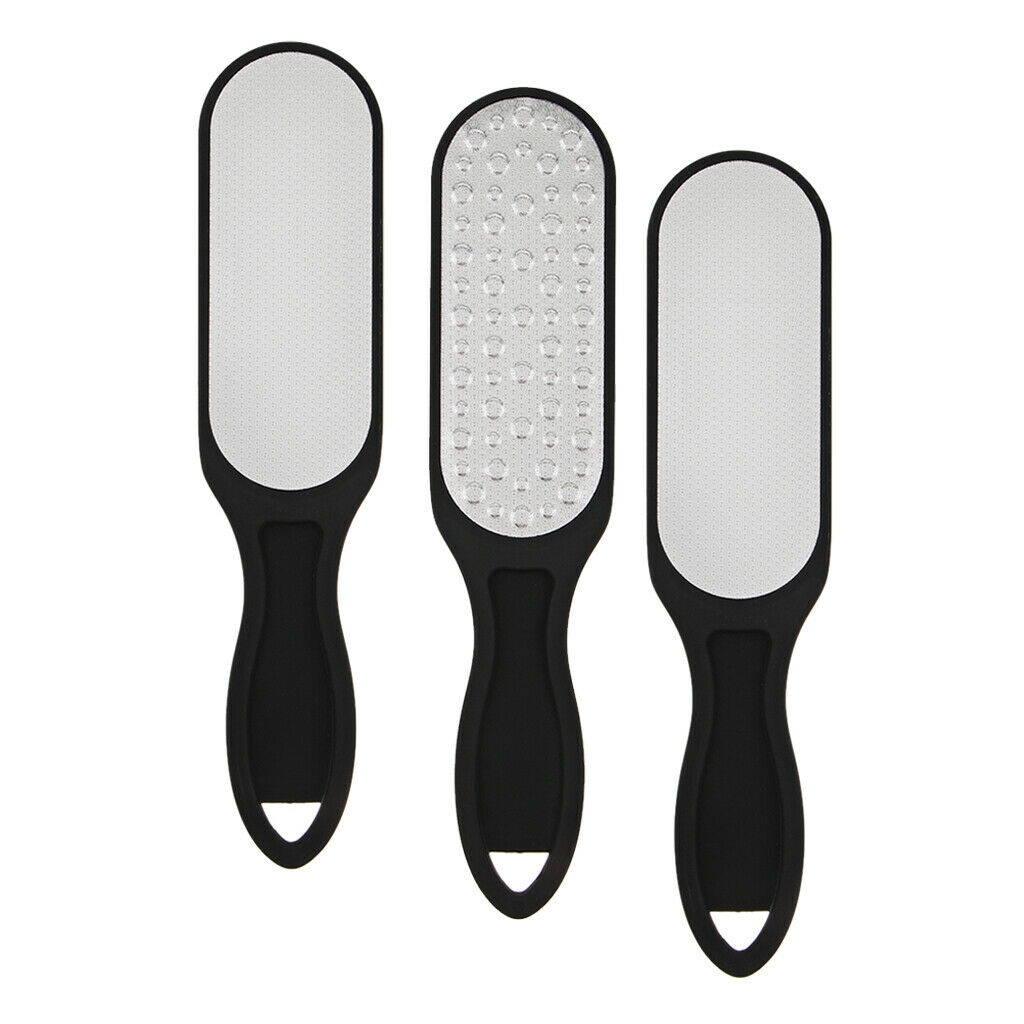 3 Pcs Foot Scrubber Pedicure Tools Hard Dead Callus Remover Foot Rasp File