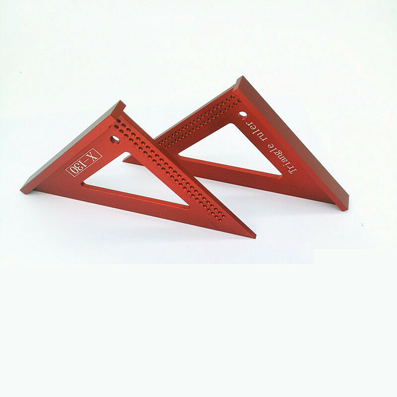 Positioning Squares Woodworking Triangle Ruler Clamps 90 Degree Line Ruler Tools