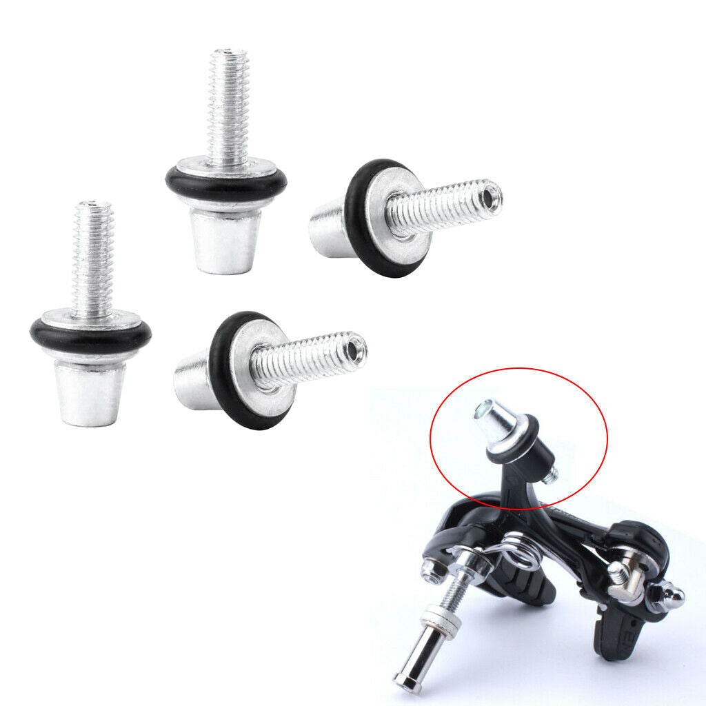 8X M6 Thread Road Bike Brake Caliper Adjustment Screws / Fixing Bolts