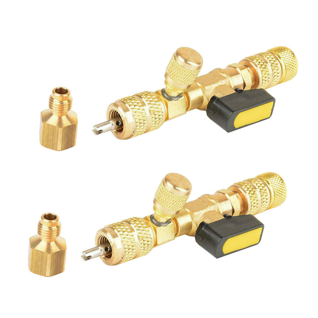 2x Copper Valve Core Remover Installer Replacement Engine Valve Tools 18cm
