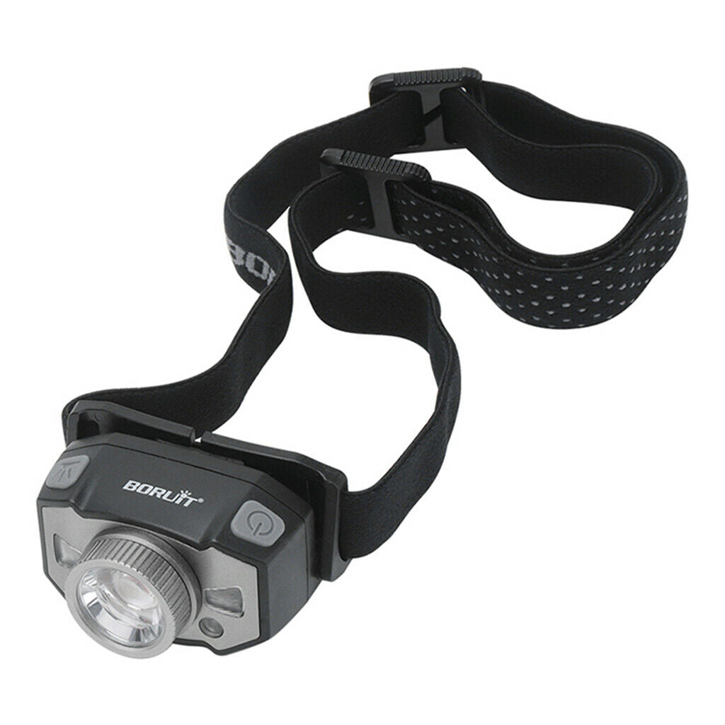 Head Torch Light Hands-free Luminous Lamp White & Red LED CAMPING Nui