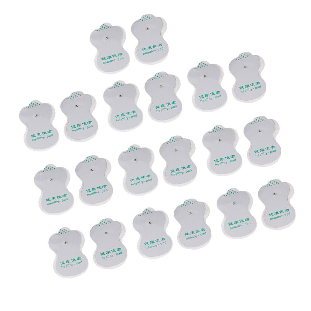 Pro 10 Pairs  Massage Pads Digital Therapy Machine Massager Patches