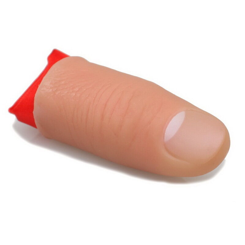 Magic Thumb Tips Tricks Rubber Close Up Vanish Appearing Finger Trick Pro.l8