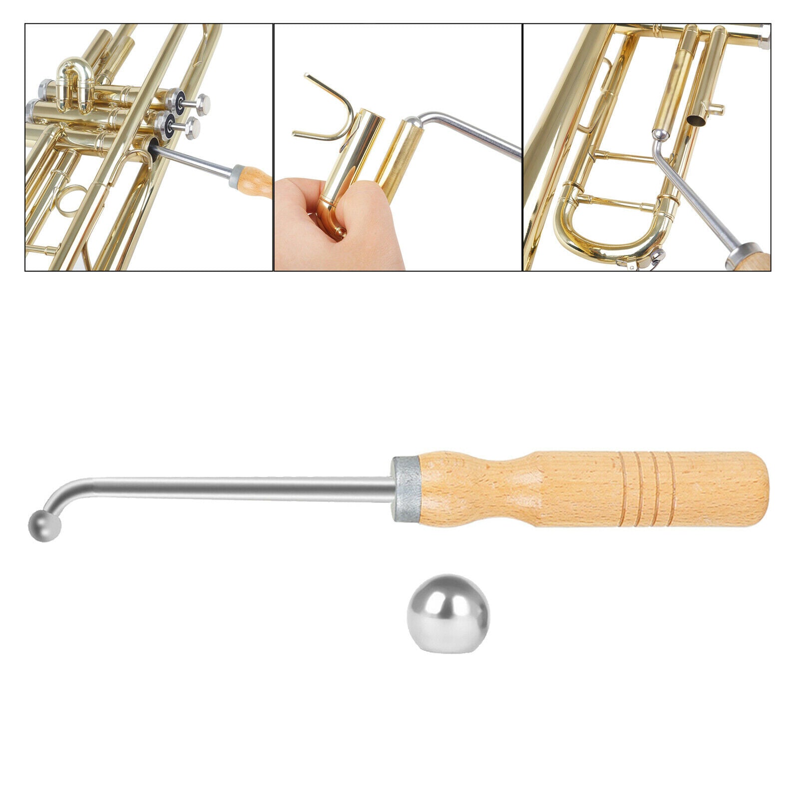 Professional High Performance Trumpet Repair Tool Alloy Solid Wood