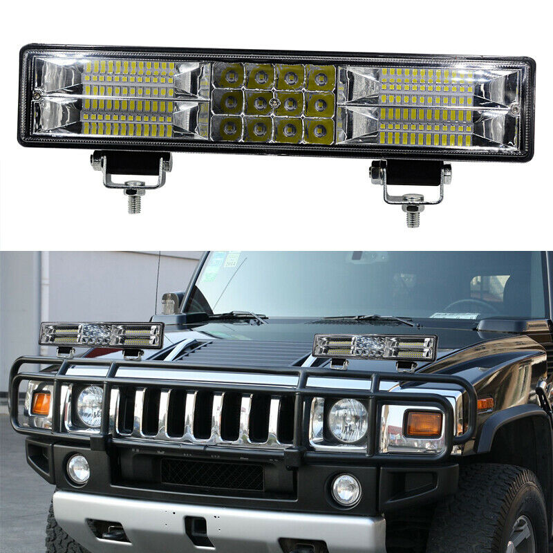 Car Head Light 60W LED Light Bar Driving Work Lamp For Jeep Truck UTV Waterproof