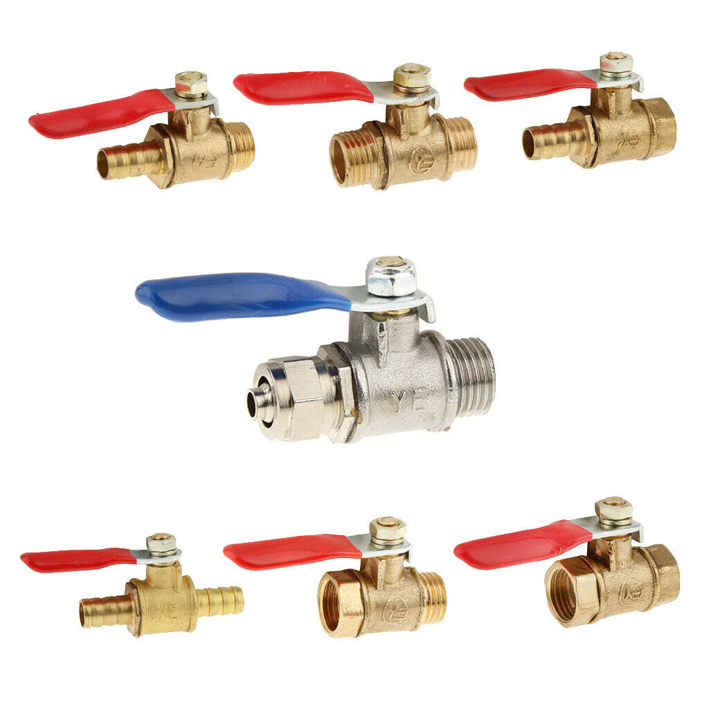 Spherical Tap Valves Sanitary Tap Valve Water Adapter Valve 3/8 Tube Connectors