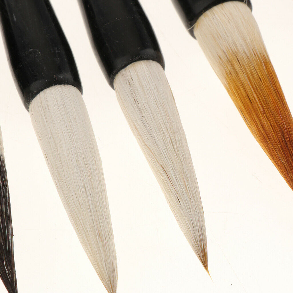 7 Pieces Traditional Chinese Calligraphy Brush Draw Paint Pen