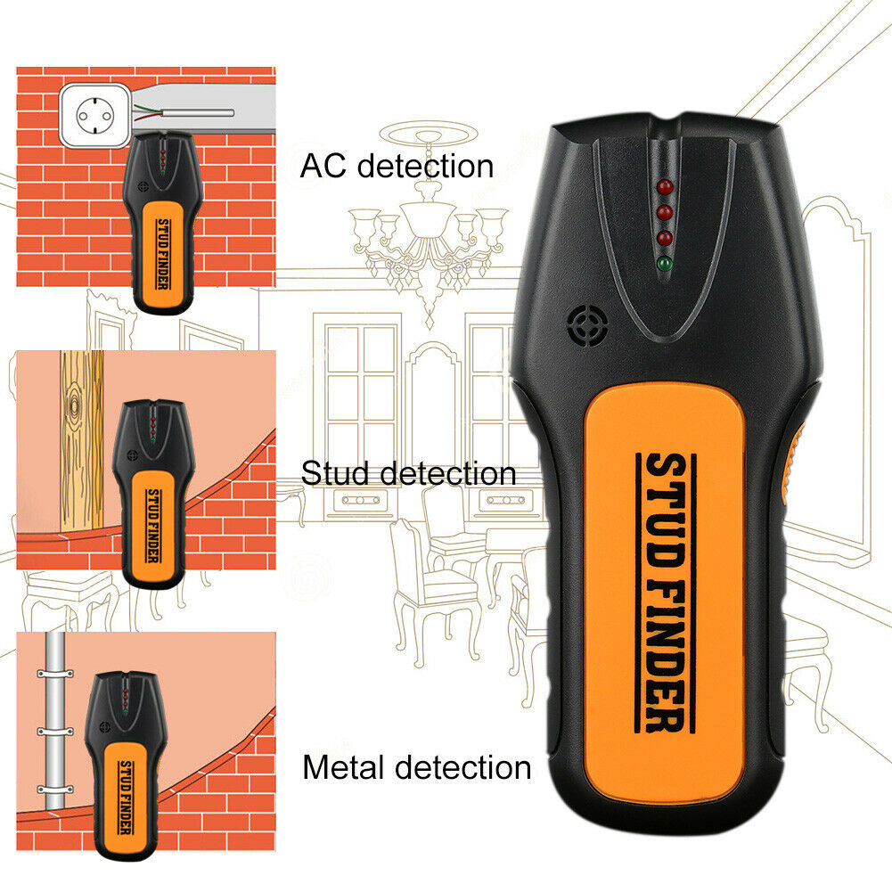 Wall Scanner Metal Detector Electric Metal Wood Stud AC Live Wires Copper Finder