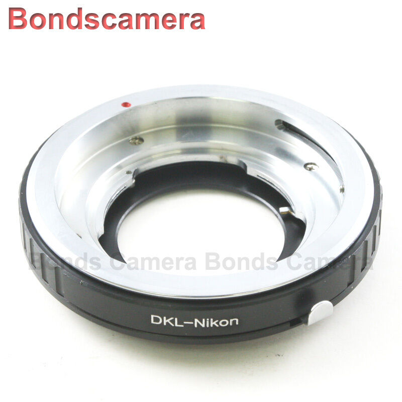 Voigtlander Bessamatic Retina DKL Lens to Nikon F ADAPTER DF D610 D750 D800