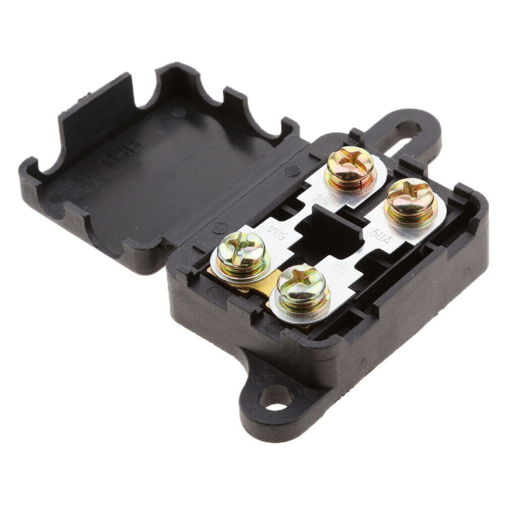 12V-24V Car Boat ANS/ANF/ANG Fuse Screw Down Block Holder Box Waterproof