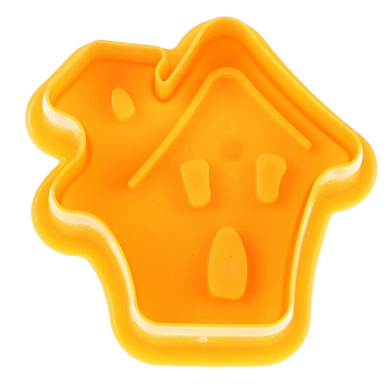 4pcs Halloween Cookie Mould DIY Baking Mould Cookie Cutters For Kitchen T.l8