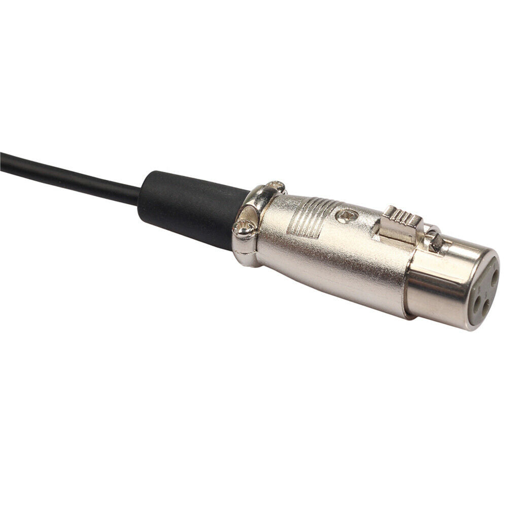 Microphone Loudspeaker Audio Cable XLR Male to Dual Female Wire Cord