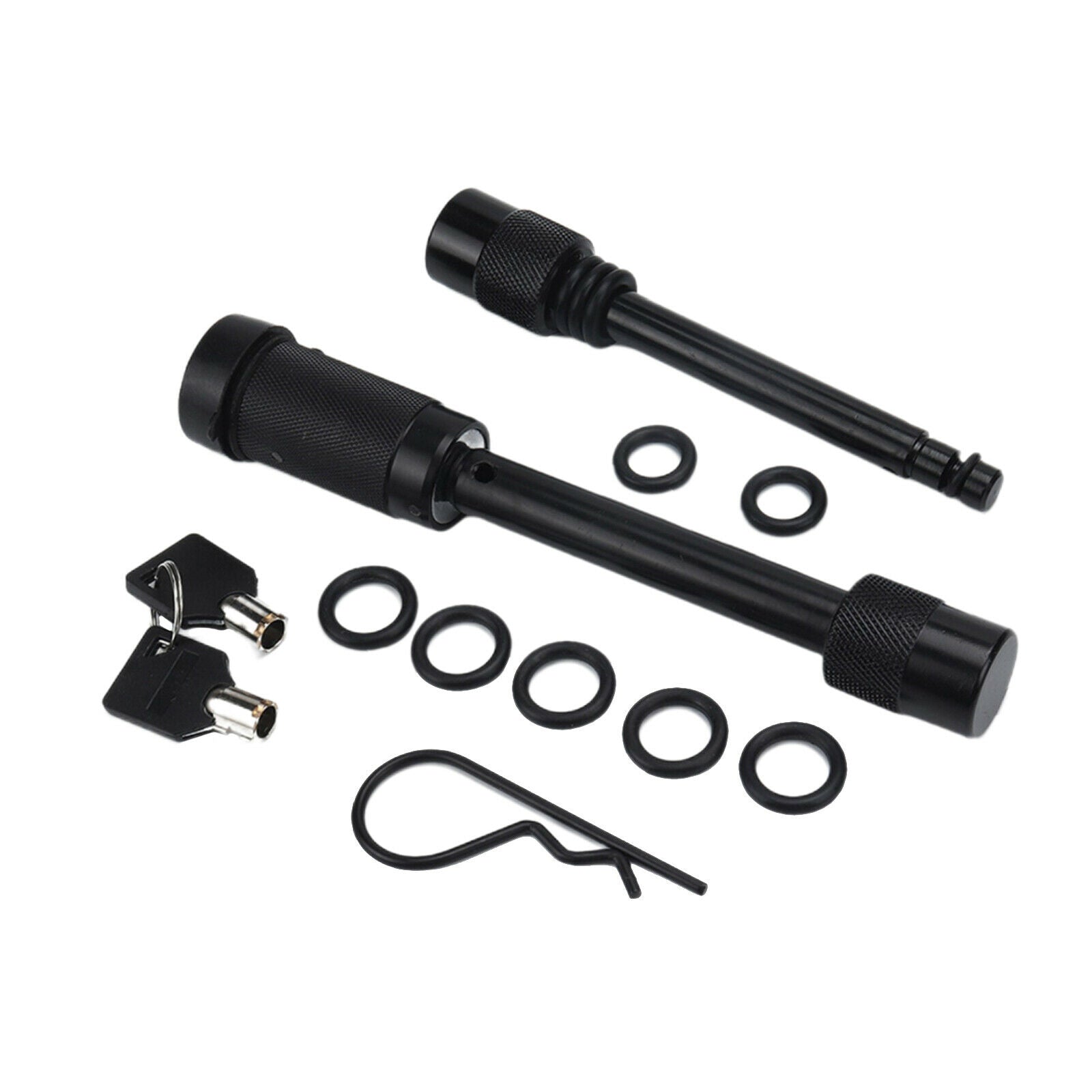 Sturdy Trailer Hitch Lock Pin Set 5/8 and 1/2Inch Anti-Rattle Easy to use