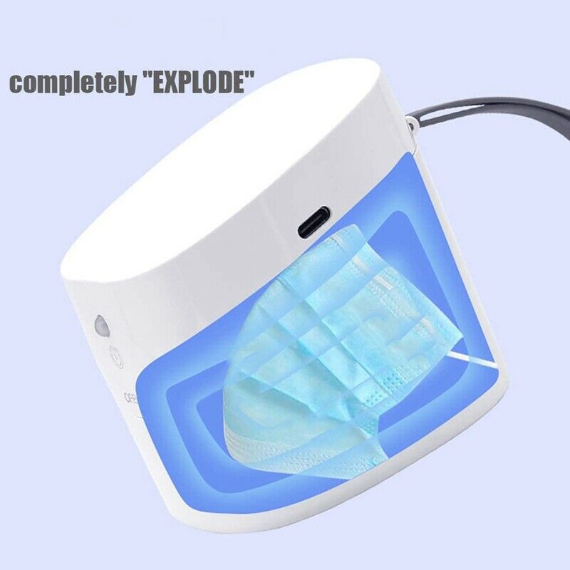 One-Click Cleaning Box Mobile Portable Cleaner Baby Household Small UV  DisinfV4