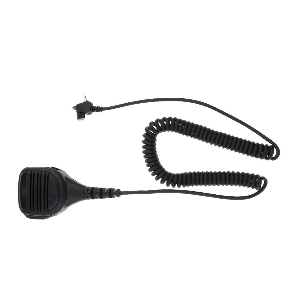 2 Way Radio Speaker PTT Handheld Microphone For