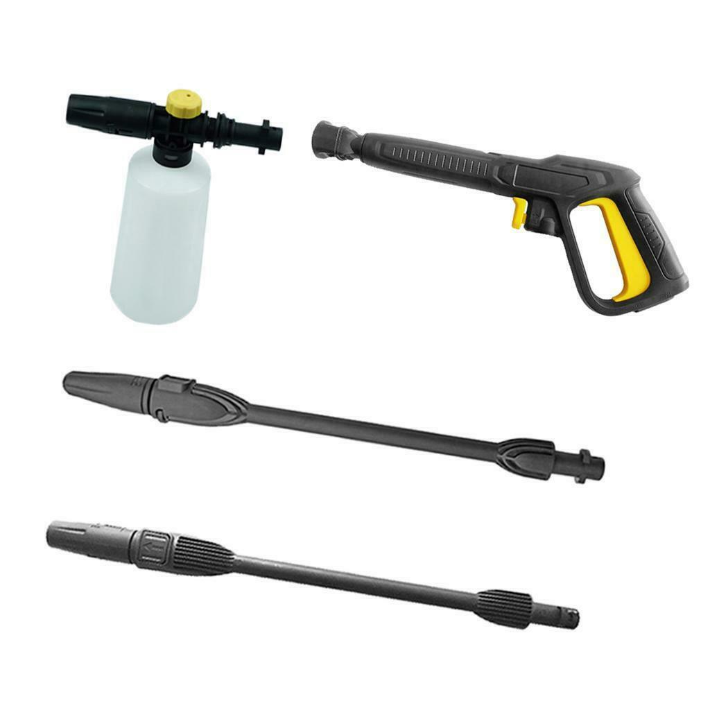 High Pressure Washer Spray Gun Nozzle & Dispenser Set For Karcher K1-K7