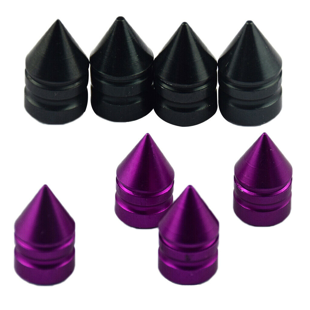 8PCS CAR ALUMINUM TIRE/RIM VALVE/WHEEL  DUST COVER STEM CAPS