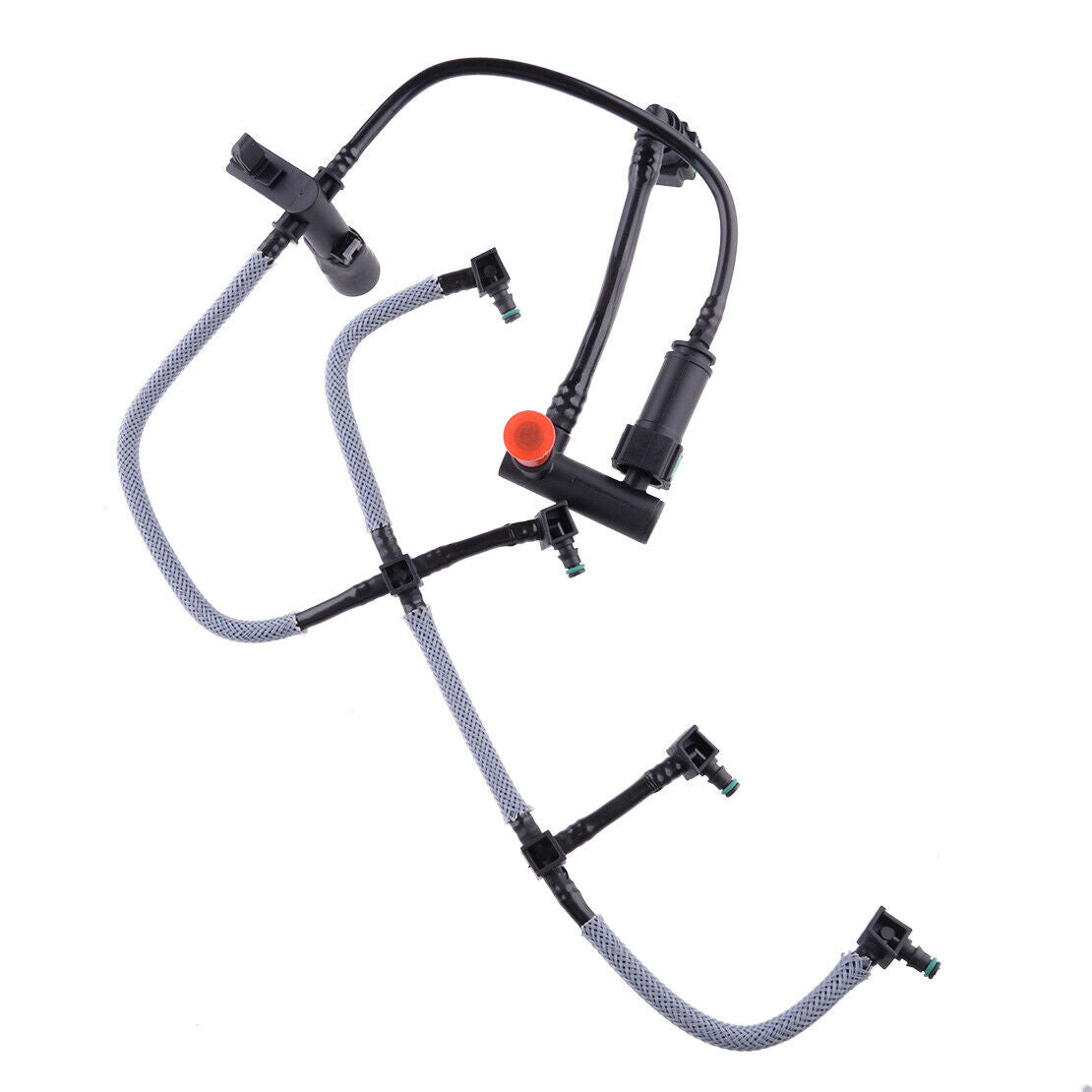 Fuel Leak Off Pipe w/ Sensor Fit For Ford C-Max Galaxy Mondeo Transit 1.8 TDCI