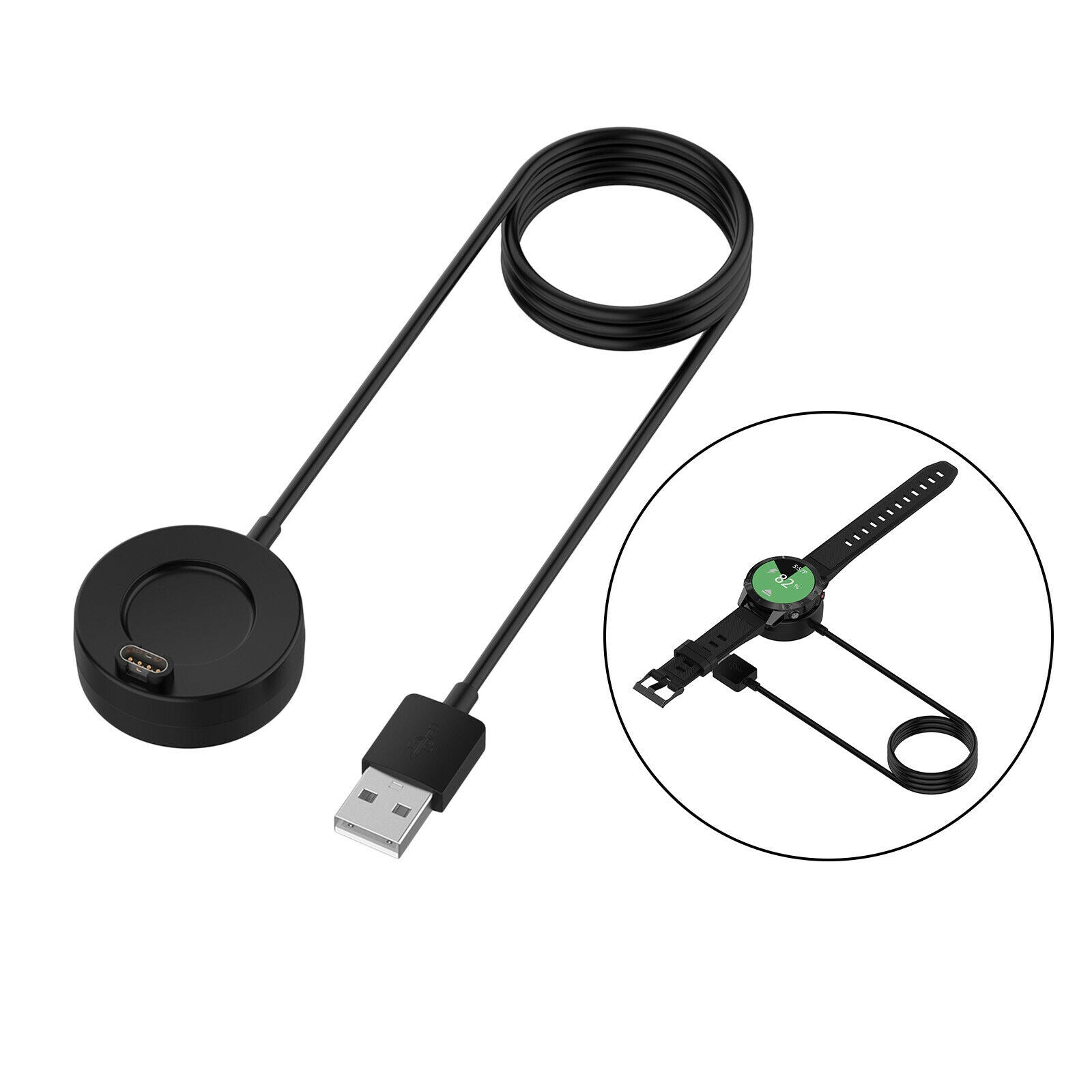 Charger Cable Charging for Garmin Forerunner 745 935 245 45S 645 645M Swim 2