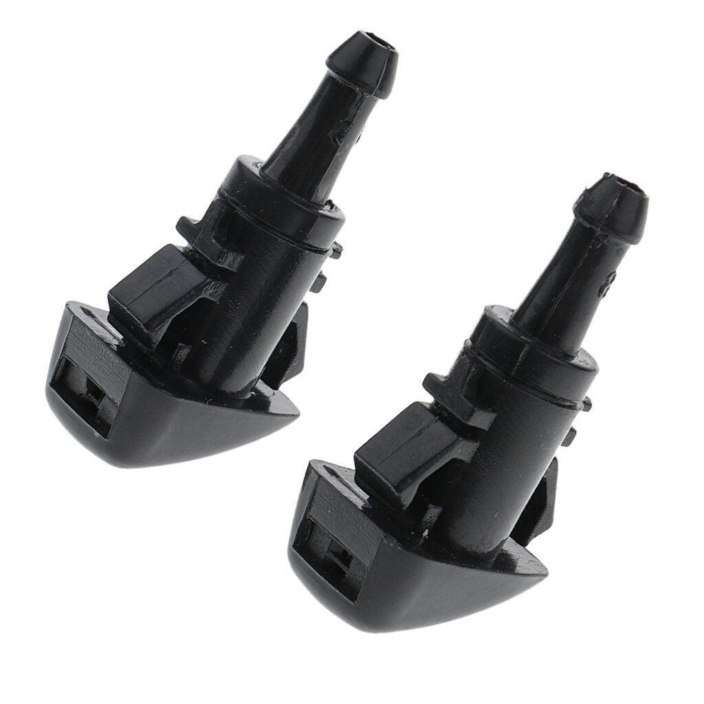 Pair Car Wiper Water Jet Spray Washer Nozzle for Chrysler 300C Jeep Compass